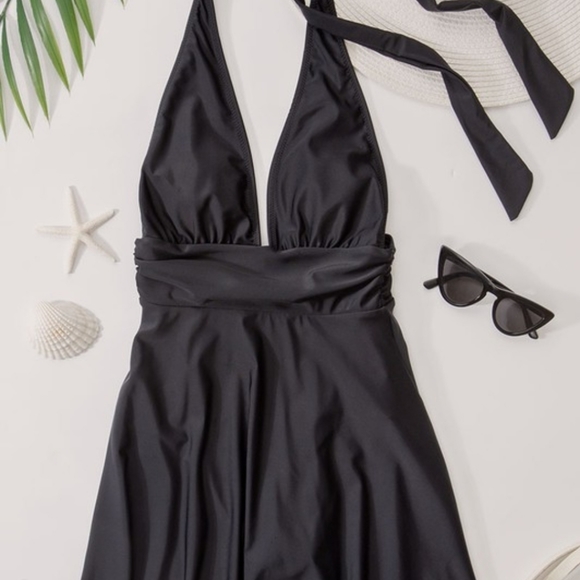 Hatler One Piece Swimsuit Dress - Picture 3 of 15